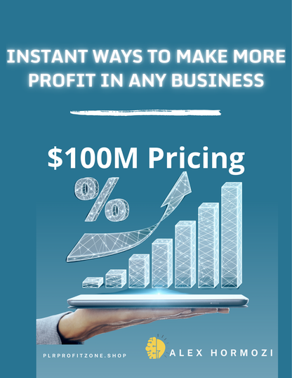 100M Pricing Playbook – How to Increase Profit in Any Business